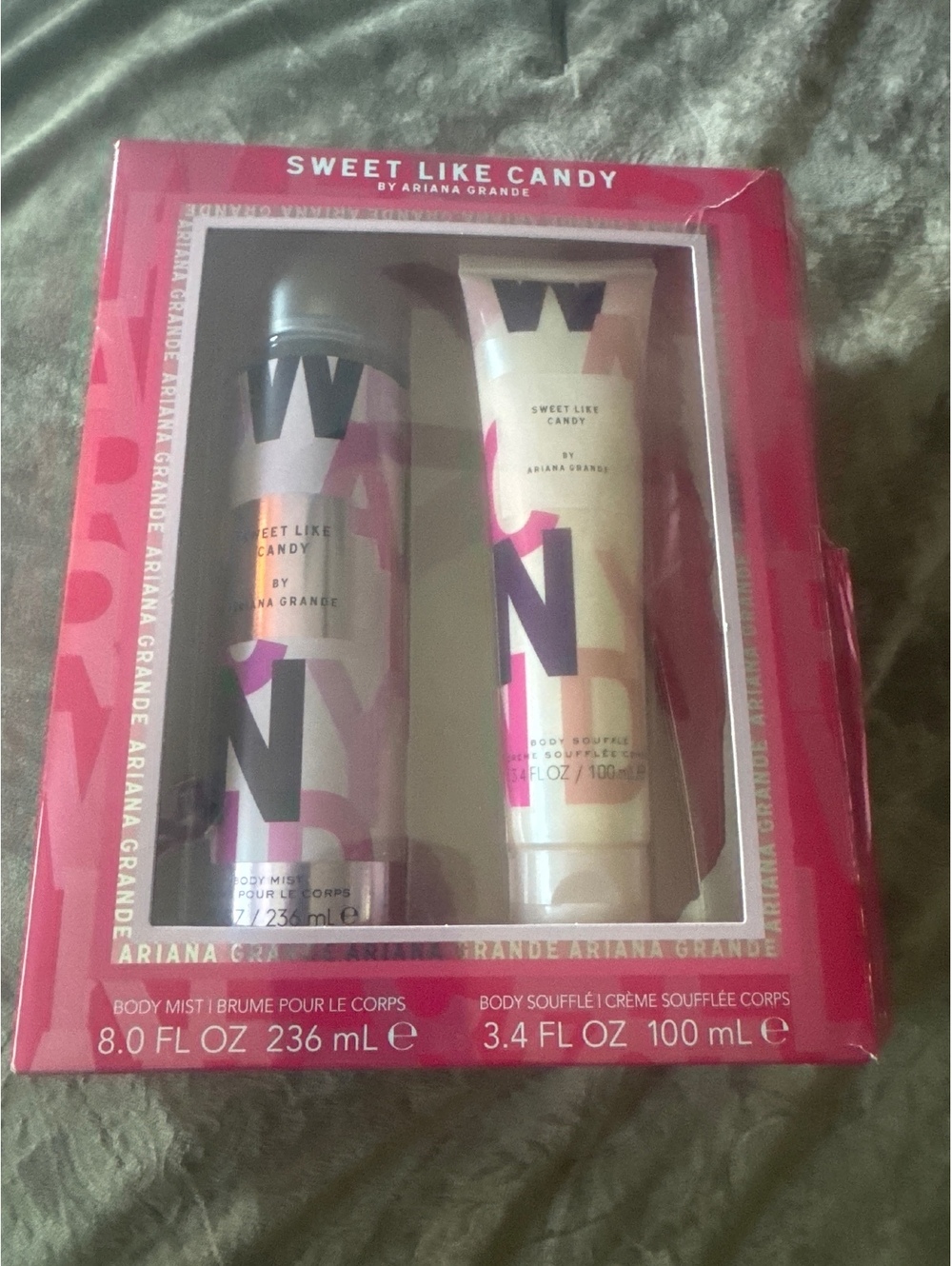 Ariana Grande Sweet Like Candy Body Mist and Body Souffle 8.